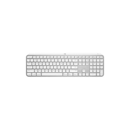 Tipkovnica LOGITECH MX Keys S za Mac, brezžična, BT, pale gray
