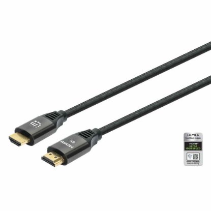 Kabel MANHATTAN, HDMI (M) na HDMI (M), Ultra High Speed s Ethernetom, 8K@60Hz, 3m