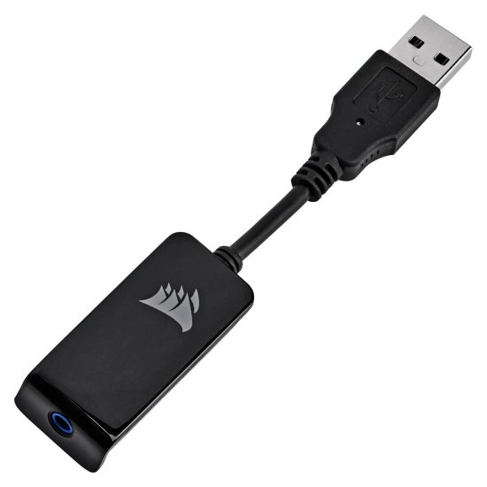 Slušalice CORSAIR HS55 Surround, mikrofon, crne