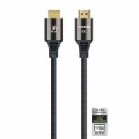Kabel MANHATTAN, HDMI (M) na HDMI (M), Ultra High Speed s Ethernetom, 8K@60Hz, 1m