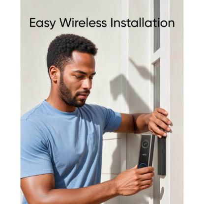 Pametno bežično zvono ANKER Eufy Security C30, WiFi, 2K, baterijsko, crno