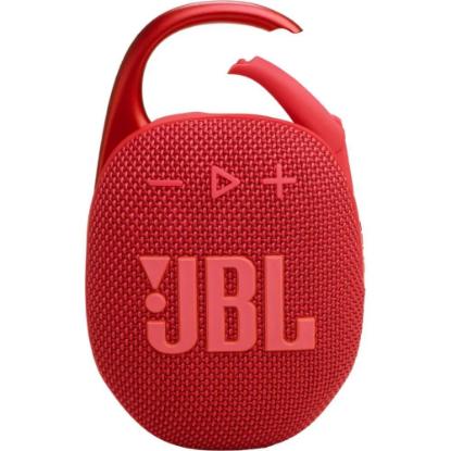 Zvučnik JBL Clip 5, bluetooth, vodootporan, 7W, crveni