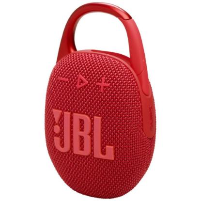 Zvučnik JBL Clip 5, bluetooth, vodootporan, 7W, crveni