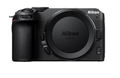 Digitalni fotoaparat NIKON Z30 Body, 20,9 MP, DX CMOS senzor, 4K Ultra HD, crni