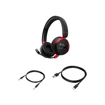 slušalke HyperX Mini Kids Wireless, brezžične, BT, 3.5mm, črne
