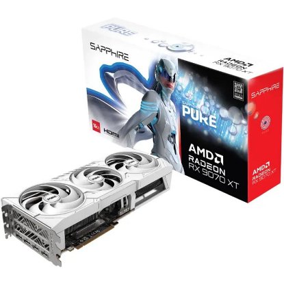 Grafična kartica SAPPHIRE Radeon RX 9070 XT Gaming Pure OC, 16GB GDDR6