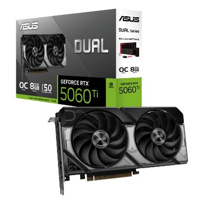 Grafična kartica ASUS GeForce RTX 5060 Ti Dual OC, 8GB GDDR