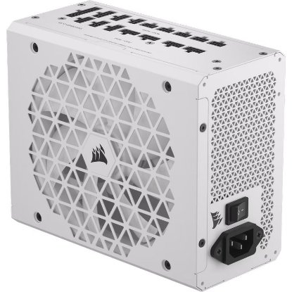 Napajanje 1000W CORSAIR RM1200X Shift, ATX v3.1, 140mm vent., 80+ Gold, modularno, bijelo