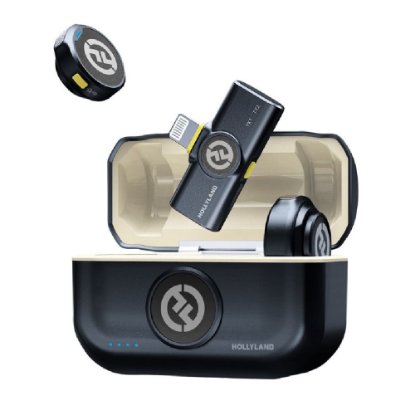 Mikrofon HOLLYLAND Lark M2, USB-C Plug, sivi