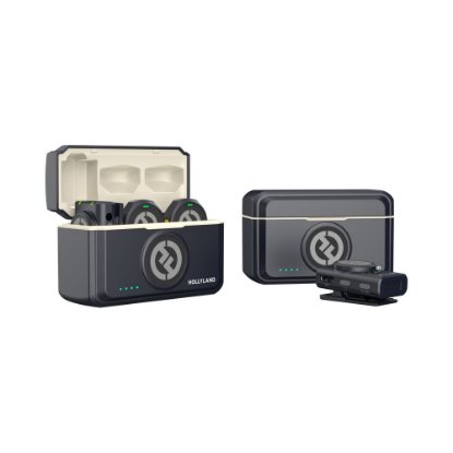 Mikrofon HOLLYLAND Lark M2 Combo, crni