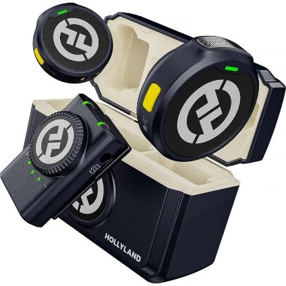 Mikrofon HOLLYLAND Lark M2 Camera, siva