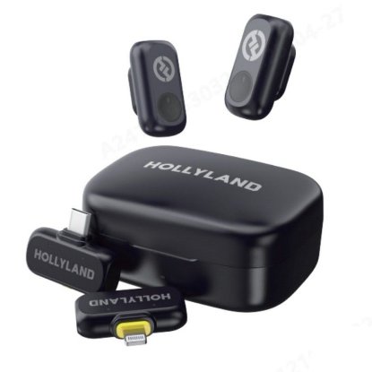 Mikrofon HOLLYLAND Lark A1 Combo, crni