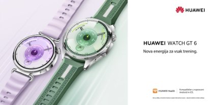 Prikažite detalje za Novi Huawei Watch GT6 – več kot le pametna ura