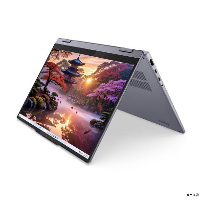 Laptop LENOVO IdeaPad 5 2in1 83KT0015SC / Ryzen AI 7 350, 24GB, 1TB SSD, AMD Radeon Graphics, 14" WUXGA OLED Touch, Windows 11, sivi