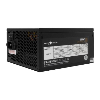 Napajanje 600W, WHITE SHARK Colonel-3, 140mm vent., 80+ Bronze, modularno