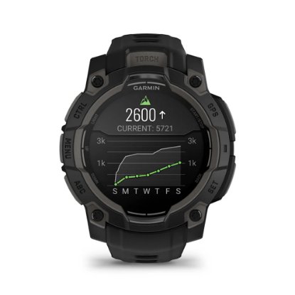 Pametna ura GARMIN Instinct 3 Amoled 45mm, GPS, HR, Pametna obvestila, črni