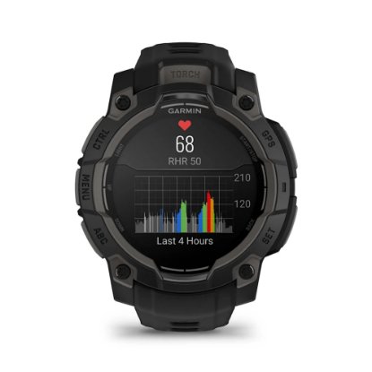 Pametna ura GARMIN Instinct 3 Amoled 45mm, GPS, HR, Pametna obvestila, črni