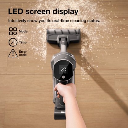 sesalnik JIMMY JV83 PRO, 500W, palčni, bežični, siva