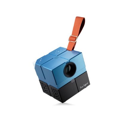 Projektor LCD, ACER AOpen QH12a, 720p, 135 ANSI Lumena, plavo-crni