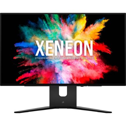 Monitor 27" CORSAIR Xeneon 27QHD240, QHD, OLED, 240Hz, 1ms, 1000cd/m2, G-Sync, FreeSync, pivot, črni