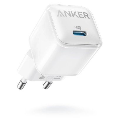 Polnilec ANKER 512 Nano Pro A2346G21, USB-C, 20W, beli