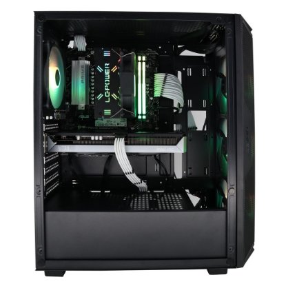 PREDNAROČILO - Računalnik EPOCH Io / Ryzen 5 7500F, 16GB DDR5, 1TB SSD NVMe, Intel Arc B570 10GB, WiFi, Windows 11, črn