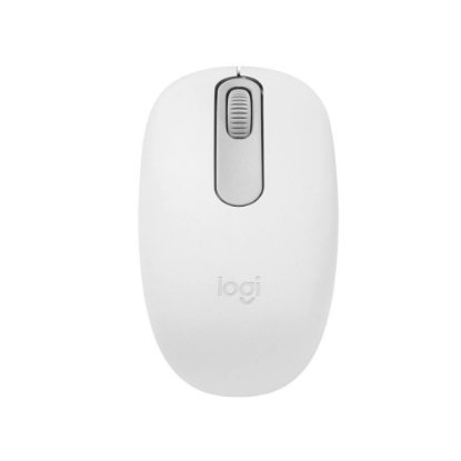 Miška LOGITECH M196, optična, brezžična, BT, 1000dpi, bela