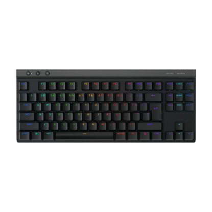 Tipkovnica LOGITECH Gaming G515 Lightspeed TKL, Tactile switch, RGB, mehanička, brezžična, US Layout, USB, črna