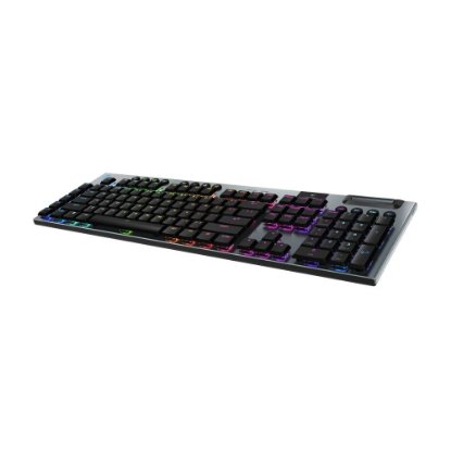 Tipkovnica LOGITECH Gaming G915 X Lightspeed Tactile, RGB, mehanička, brezžična, US Layout, črna