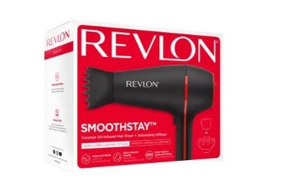 Sušilnik za lase REVLON Coconut Oil, 2200 W, črn