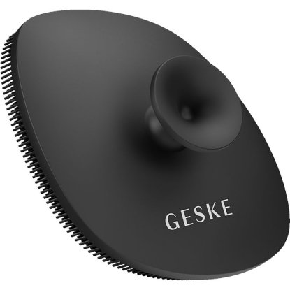 Krtača za obraz GESKE Facial Brush, 4v1, z držalom, siva