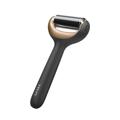 Naprava za nego obraza in telesa GESKE MicroNeedle Face & Body Roller, 8v1, sivi