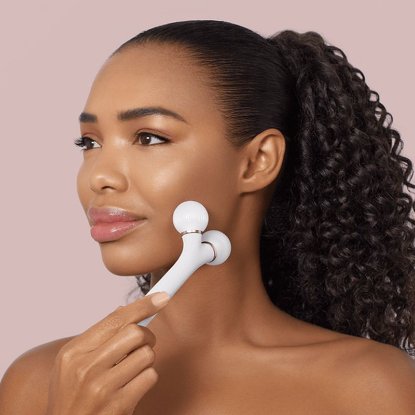 Naprava za nego obraza GESKE Sonic Facial Roller, 4v1, starlight