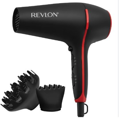 Sušilnik za lase REVLON Coconut Oil, 2200 W, črn