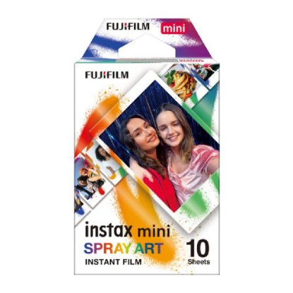 Foto papir FUJI FILM, za Instax Mini, Spray Art, 10 listov