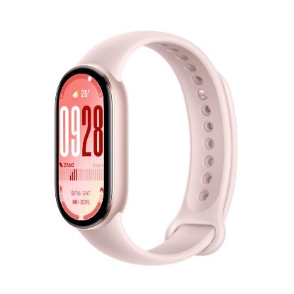 Zapestnica XIAOMI Smart Band 10, merjenje aktivnosti, senzor gibanja, vodoodporna, rožnata