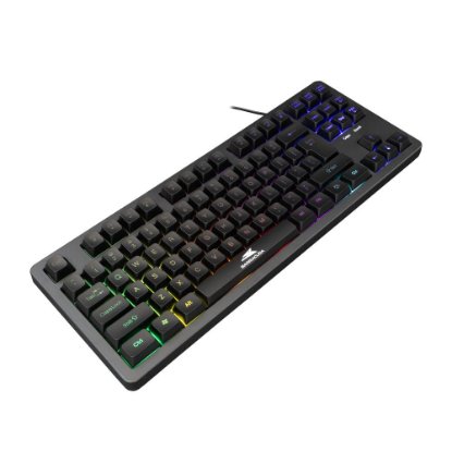 Tipkovnica BARACUDA BGK-01114 Krill, US layout, črna