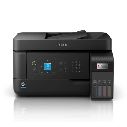 Multifunkcijski Tiskalnik EPSON ITS L5590, Tiskalnik/scanner/copy/fax, Eco Tank, 4800 dpi, USB, WiFi, črni