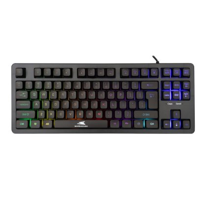 Tipkovnica BARACUDA BGK-01114 Krill, US layout, črna