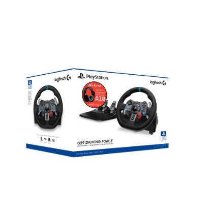 Volan LOGITECH G29 Driving Force Racing Wheel, Gaming, PC/PS3/PS4/PS5, USB + Slušalice ASTRO A10