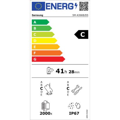 Mobilni telefon SAMSUNG Galaxy A36, 6,7", 8GB, 256GB, Android 15, črn