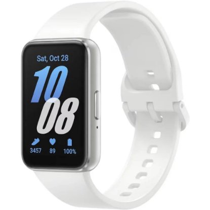 Zapestnica SAMSUNG Galaxy Fit 3, merjenje aktivnosti, spremljanje stresa, bela