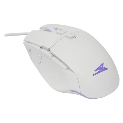 Miška Baracuda Raptor optični, 6400dpi, bela