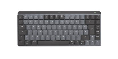 Tipkovnica LOGITECH MX Mechanical Mini Clicky, brezžična, BT, črna