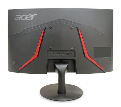 Gaming monitor 23,6" ACER UM.UE0EE.301, FHD, VA, 180 Hz, 1 ms, 250 cd/m2, ukrivljen, zvočniki, črn