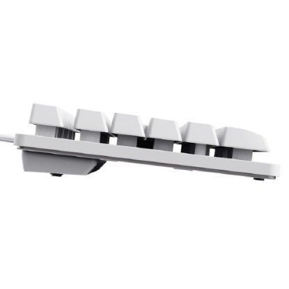Tipkovnica TRUST GXT 833W Thado TKL Illuminated Keyboard, USB, bela
