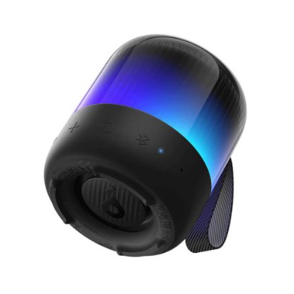 Zvočnik ANKER SoundCore Glow Mini, bluetooth, RGB, 8W, vodoodporen, črn