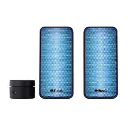 Zvočniki TRUST GXT 611 Wezz, 2.0, RGB, 12W, črni