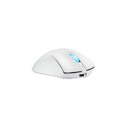 Miška ASUS Keris II Origin, RGB, optična, brezžična, BT, 42000dpi, bela
