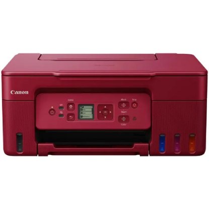Večfunkcijski tiskalnik CANON Pixma G3470, tiskalnik/skener/kopirni stroj, 4800dpi, USB, WiFi, rdeč